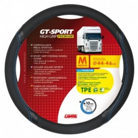 GT-Sport, coprivolante in TPE - M - Ø 44/46 cm - Nero/Blu