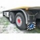 Coppia paraspruzzi camion in PVC - 40x30 cm