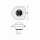 24V Lampada alogena Blu-Xe - (H4) - 100/130W - P43t - 2 pz - D/Blister