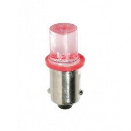 24V Micro lampada 1 Led - (T4W) - BA9s - 2 pz - D/Blister - Rosso