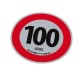 Disco adesivo limite 100 km/h