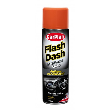 Flash Dash, pulitore per cruscotti, effetto lucido - 500 ml - Fragola