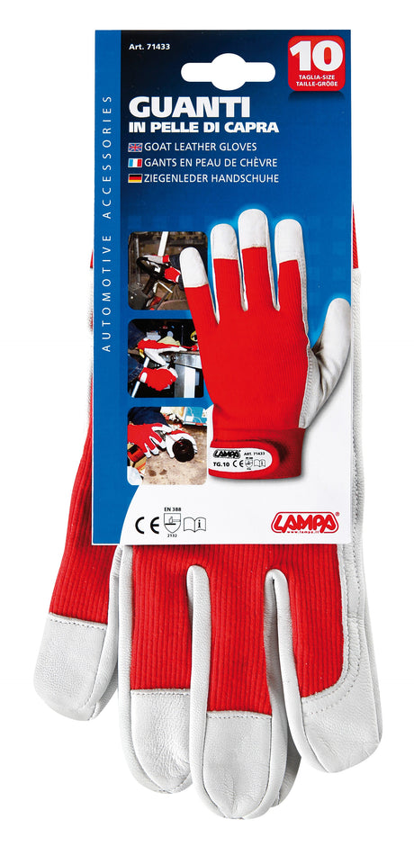 Guanti in pelle di capra - 10