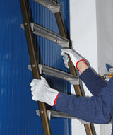 Guanti in pelle fiore e crosta di vitello - 9