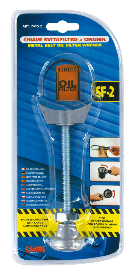 Chiave svitafiltro olio a cinghia