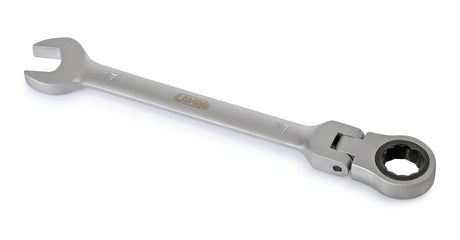 Chiave combinata con cricchetto snodato - 17 mm