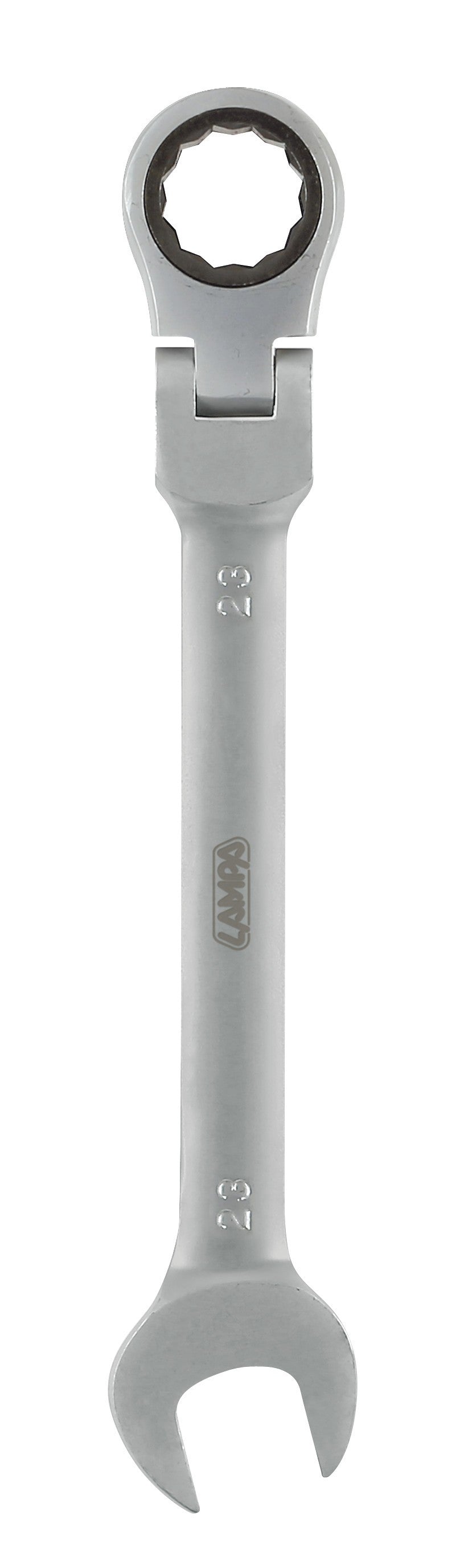 Chiave combinata con cricchetto snodato - 23 mm