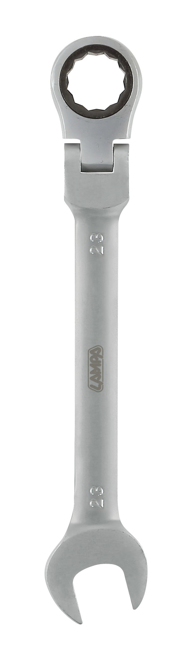 Chiave combinata con cricchetto snodato - 23 mm