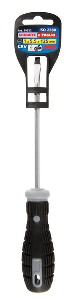Giravite per viti a testa con intaglio - 1x5,5x125 mm