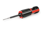 Multi-Use 8 in 1, set giraviti con torcia a Led