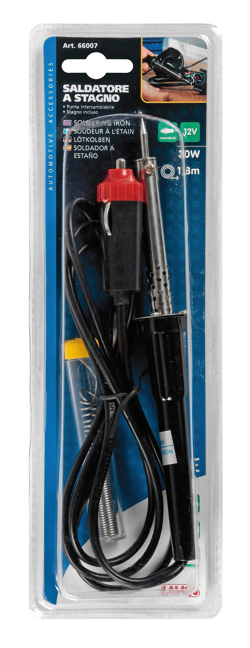 Saldatore a stagno, 12V - 30W