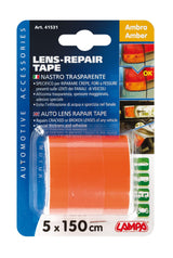 Nastro adesivo per riparazione fanali - 5x150 cm - Arancio