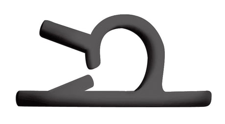 Cable-Clamp, clips fermacavi adesive, 6 pz