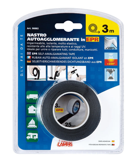 Nastro autoagglomerante in EPR - 25 mm x 3 m