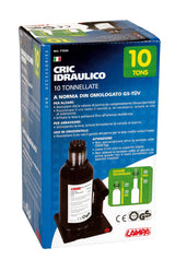 Cric idraulico - 10.000 kg