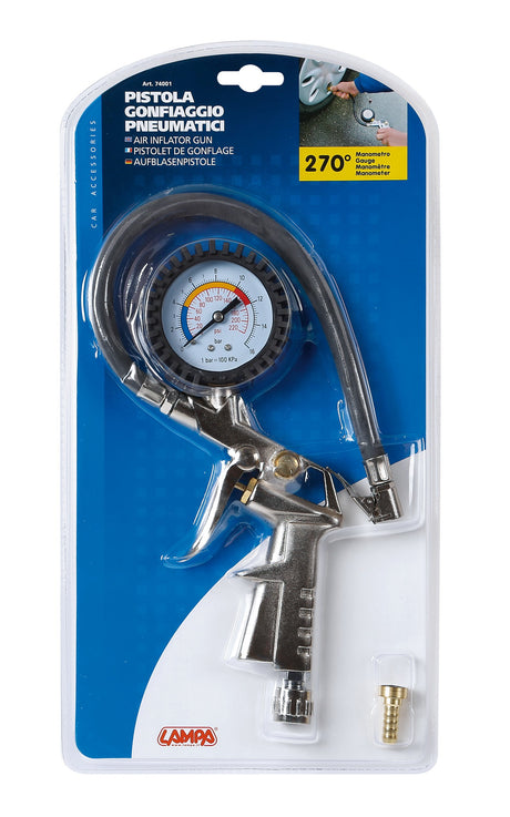 Pistola gonfiaggio pneumatici