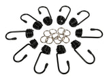 Set 10 ganci + morsetti - Ø 10 mm