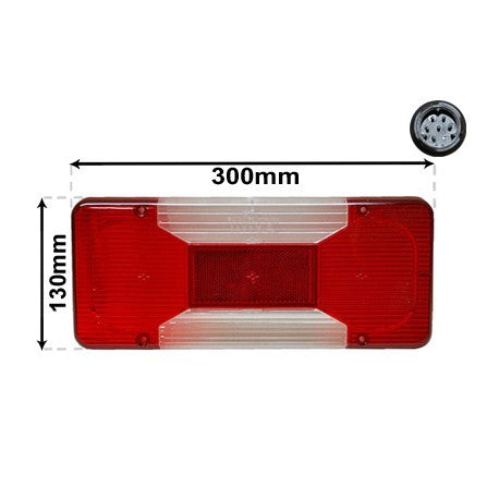 Left rear light for Daily from 2006