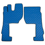 Pair of leatherette carpets - Blue - Volvo FH 4 Series