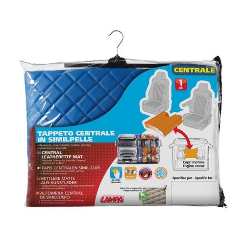 Leatherette centre mat - Blue - Volvo FH Series 2 and 3 automatic