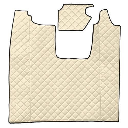 Tappeto centrale in similpelle - Panna - Scania R Serie 7 sedile pass. pneumatico - Scania R Serie 7 sedile pass. pieghevole