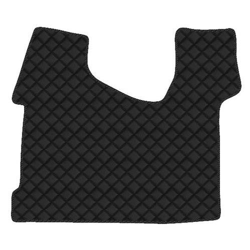 Leatherette centre mat - Black - Mercedes Actros MP4 narrow cab