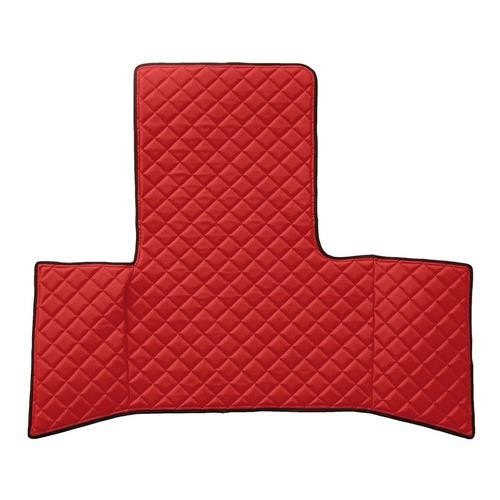 Leatherette central mat - Red - Man TGL, TGM, TGS
