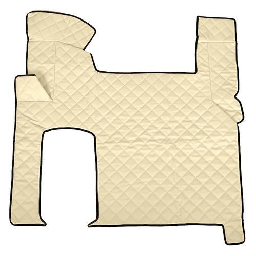 Leatherette centre mat - Cream - Man TGX automatic, 2 drawers