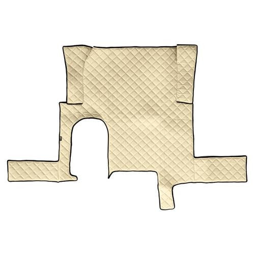 Leatherette centre mat - Cream - Man TGX automatic, 1 drawer