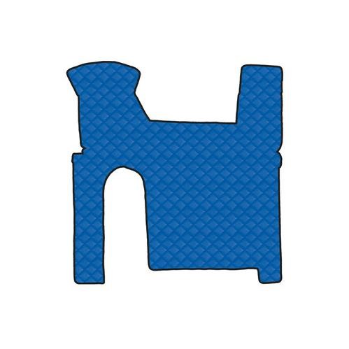 Leatherette central mat - Blue - Man TGX manual, 2 drawers