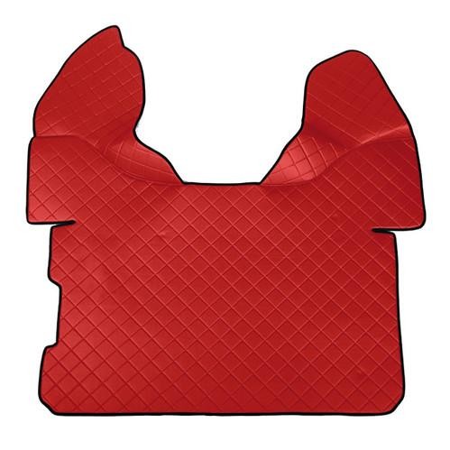 Leatherette centre mat - Red - Daf XF 105 automatic