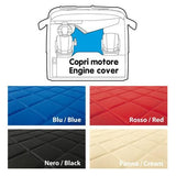 Leatherette central mat - Cream - Daf XF 95, Manual