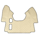 Leatherette central mat - Cream - Daf XF 95, Manual