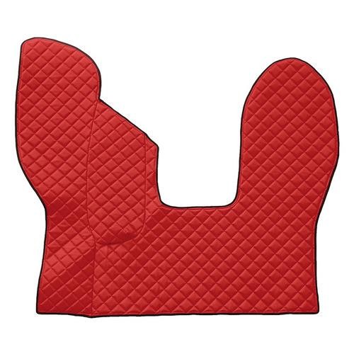 Leatherette centre mat - Red - Daf CF automatic, Euro 6