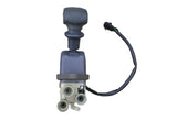 Handbrake control lever valve