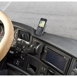 Natural leather magnetic phone holder