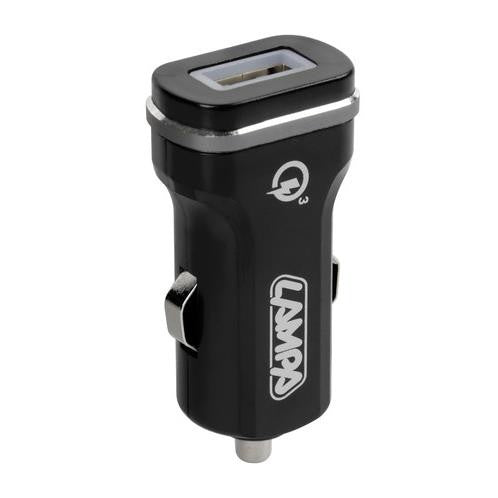 1 USB port charger - Qualcomm Quick Charge - 3000 mA - 12/24V