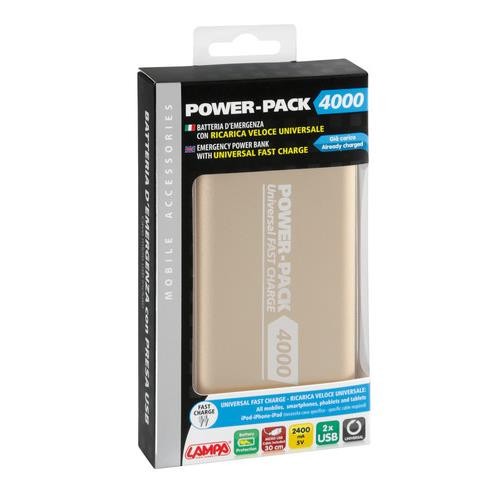 Power-Pack 4000 - Fast Charge - Gold