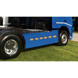 4 LED Clearance Light, Surface Mount, 12/24V - Orange