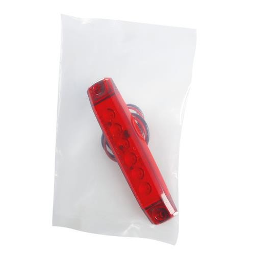 Set of 20, 6 LED Clearance Light, Surface Mount, 12/24V - Red