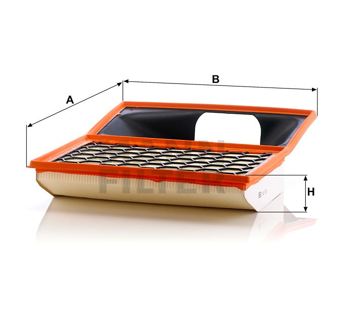 Engine air filter for Daily from 2006