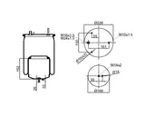 Rear/Rear Air Spring Gam for Volvo FH4