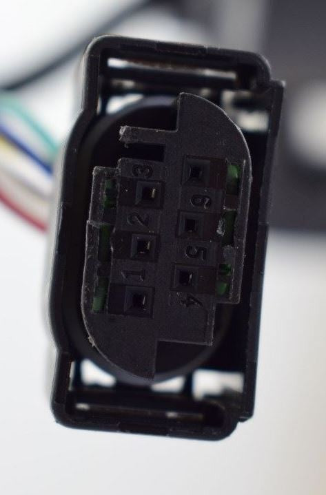 Complete mirror right long arm for Actros MP4