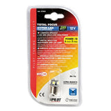 12V Hyper-Led 18 - 6 SMD x 3 chips - (P21W) - BA15s - 1 pc - D/Blister - White - Double polarity