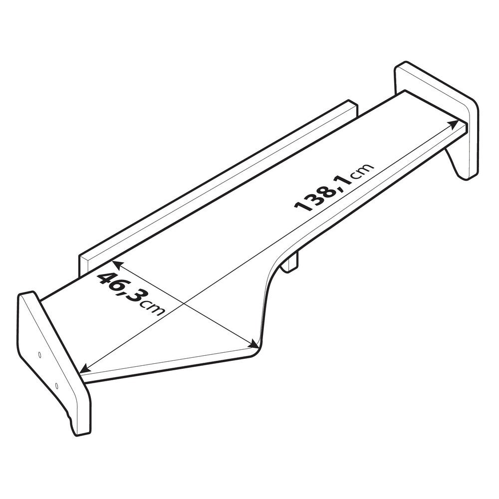 Dashboard Table Center + Passenger Ford F-Max Cab M, L, XL, LX, XLX