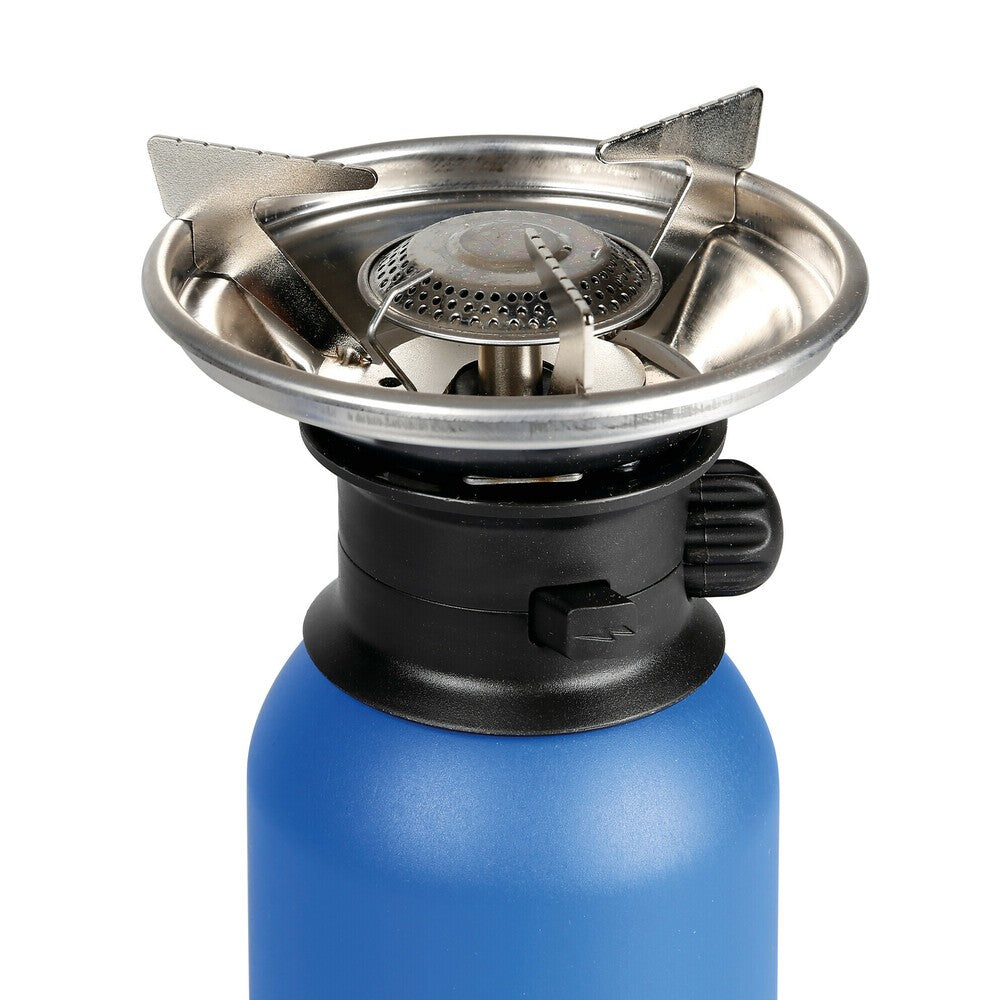 Portable gas stove, piezo ignition