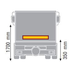 Reflective Trailer Sticker 1130x195
