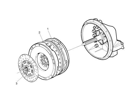 Twin Disc Clutch Kit for Volvo Sachs