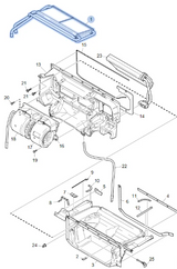 Scambiatore di calore riscaldamento per Scania