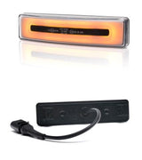 Led visiera parasole arancio neon